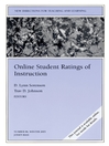 Online Student Ratings of Instruction (eBook): New Directions for Teaching and Learning, Number 96